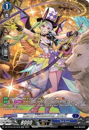 Merry Wildmaster, Averil (SR) - DZ-BT03/SR16EN - Silver Rare