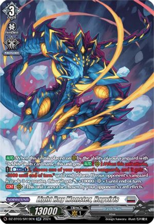 Light Ray Monster, Rayviris (SR) - DZ-BT03/SR19EN - Silver Rare