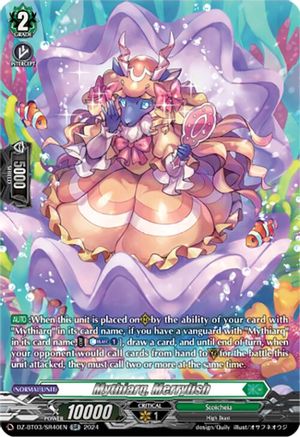 Mythiarq, Merrylish (SR) - DZ-BT03/SR40EN - Silver Rare