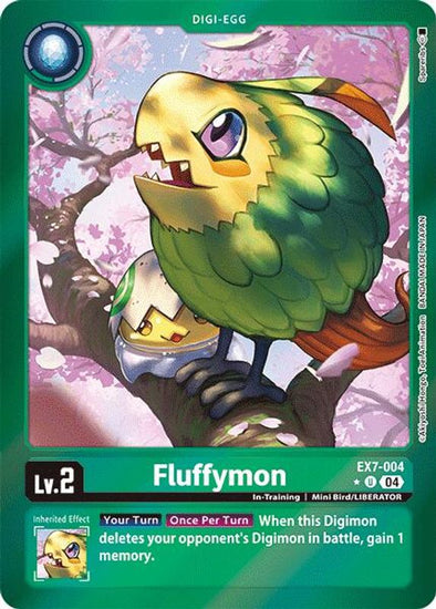 Fluffymon (Foil) - EX7-004 - Uncommon