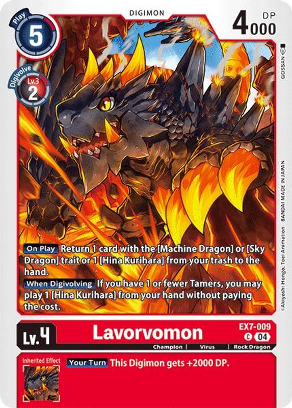Lavorvomon - EX7-009 - Common