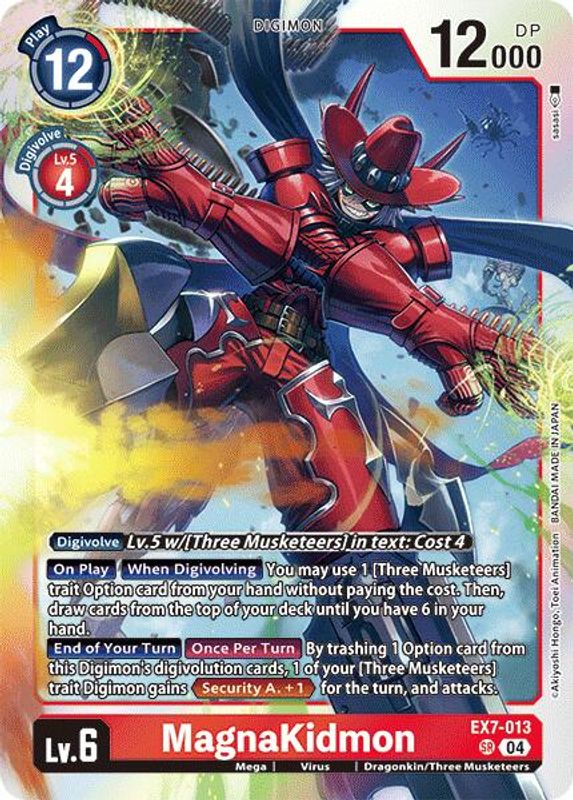 MagnaKidmon - EX7-013 - Super Rare