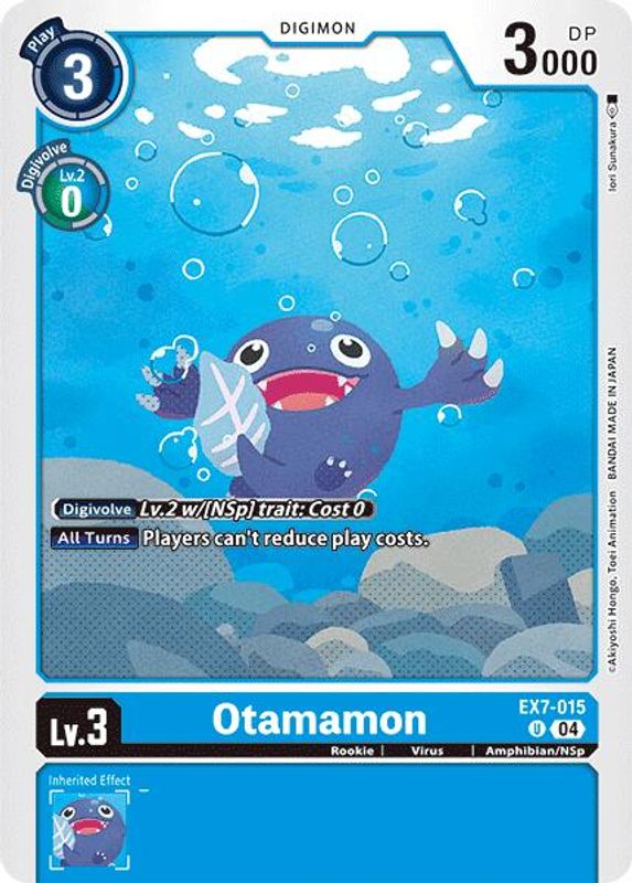 Otamamon (Block 4) - EX7-015 - Uncommon