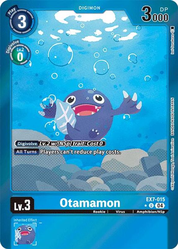 Otamamon (Foil) (Block 4) - EX7-015 - Uncommon