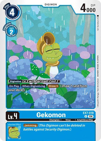 Gekomon - EX7-018 - Uncommon