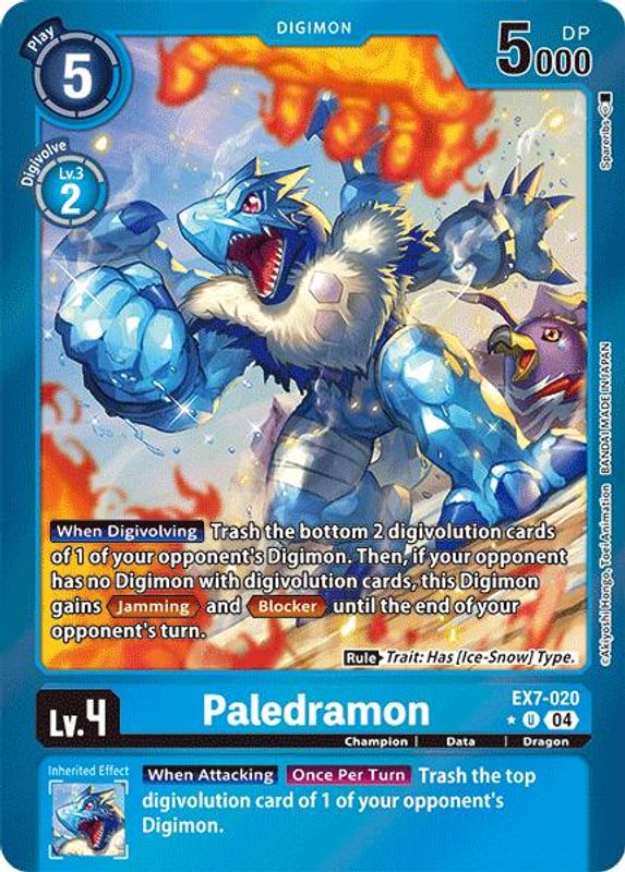 Paledramon (Foil) - EX7-020 - Uncommon