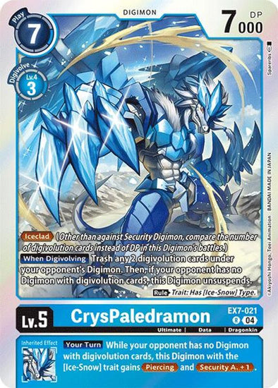 CrysPaledramon - EX7-021 - Rare