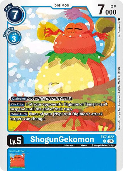 ShogunGekomon - EX7-022 - Uncommon