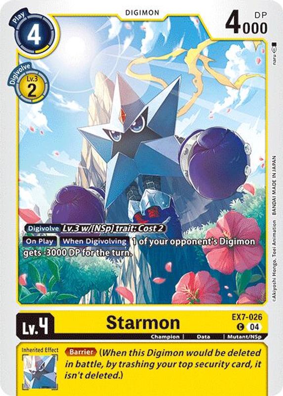 Starmon - EX7-026 - Common