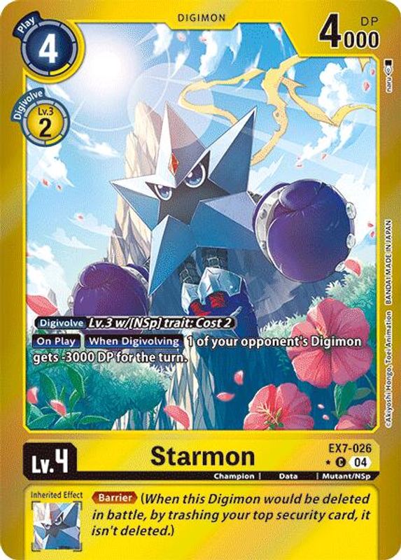 Starmon (Foil) - EX7-026 - Common
