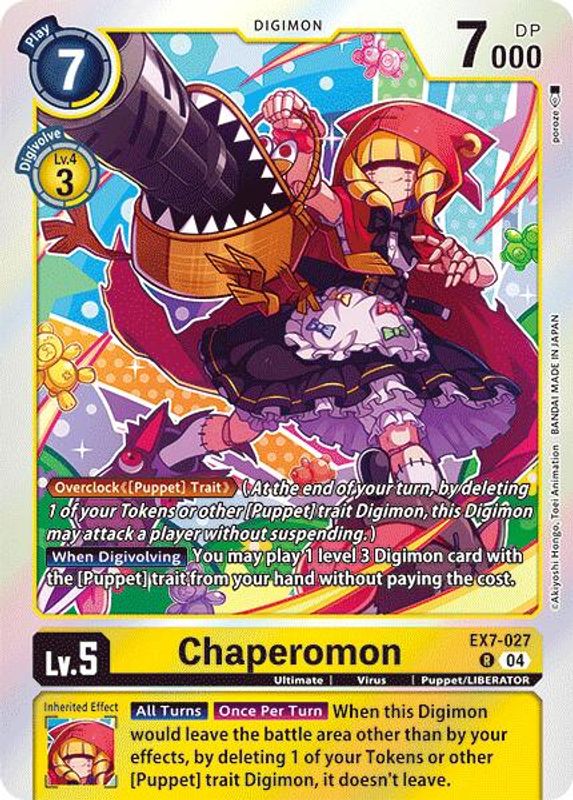 Chaperomon - EX7-027 - Rare