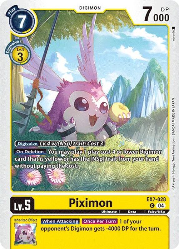 Piximon - EX7-028 - Common