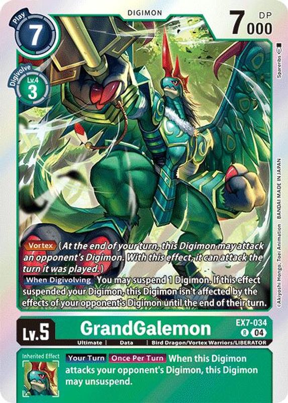 GrandGalemon - EX7-034 - Rare