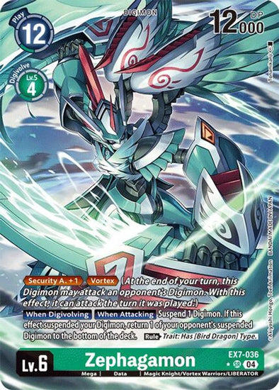 Zephagamon (Alternate Art) - EX7-036 - Super Rare