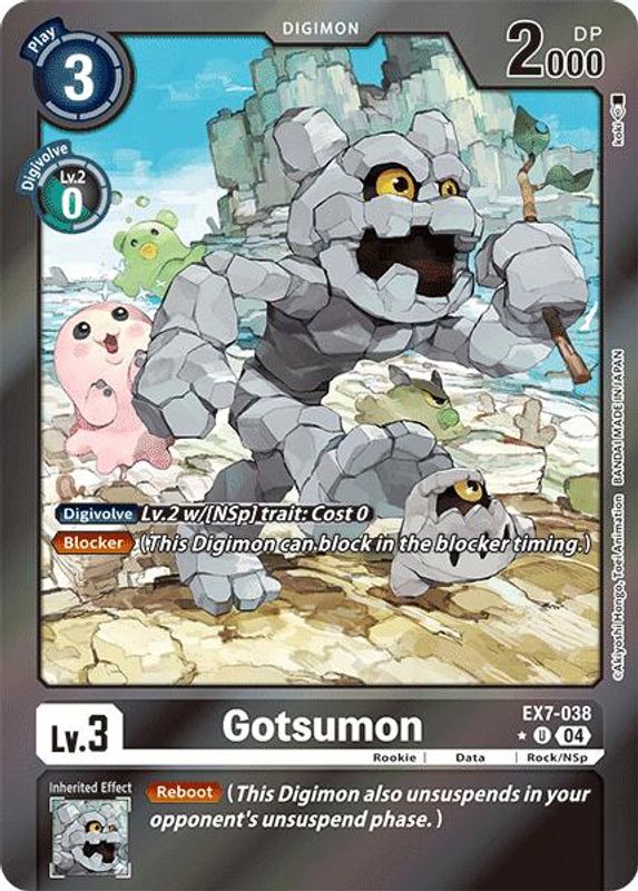 Gotsumon (Foil) - EX7-038 - Uncommon