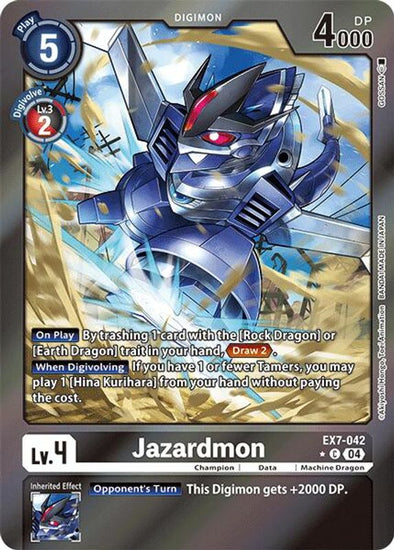 Jazardmon (Foil) - EX7-042 - Common