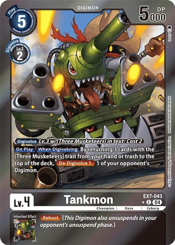 Tankmon (Foil) - EX7-043 - Common