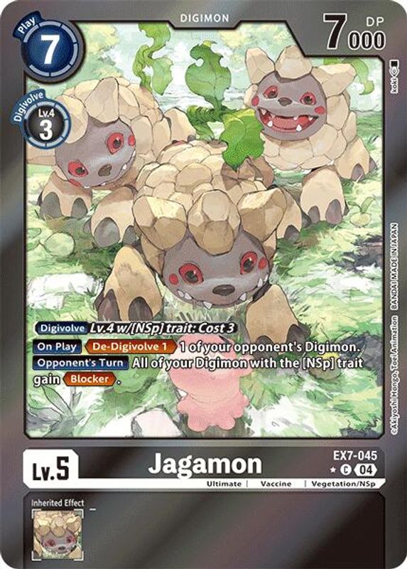 Jagamon (Foil) - EX7-045 - Common