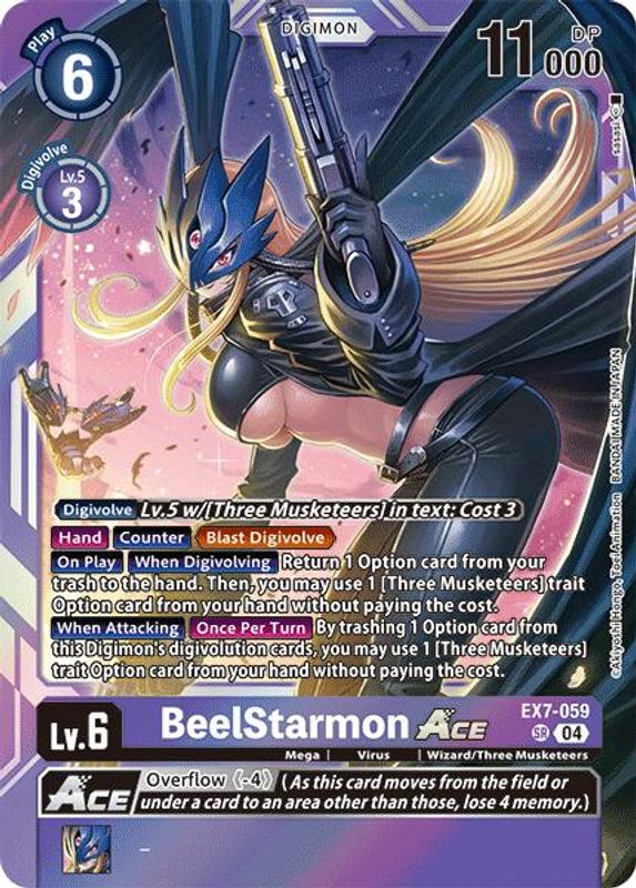 BeelStarmon ACE - EX7-059 - Super Rare