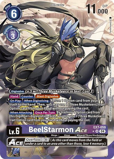 BeelStarmon ACE (Alternate Art) - EX7-059 - Super Rare