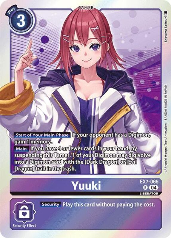 Yuuki - EX7-065 - Rare