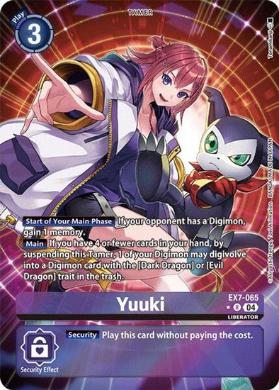 Yuuki (Alternate Art) - EX7-065 - Rare