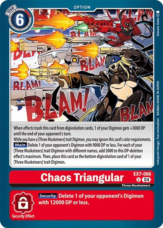 Chaos Triangular - EX7-066 - Uncommon