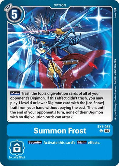 Summon Frost - EX7-067 - Common