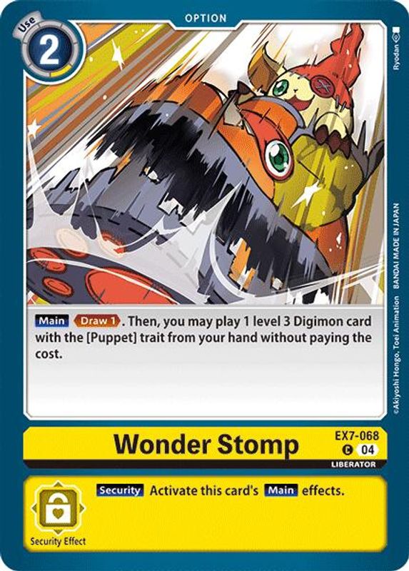 Wonder Stomp - EX7-068 - Common