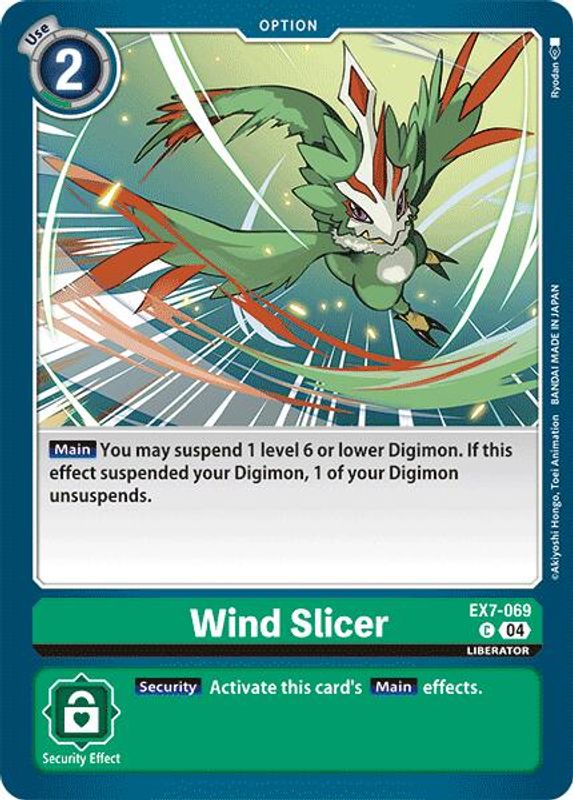 Wind Slicer - EX7-069 - Common