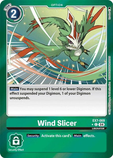 Wind Slicer (Foil) - EX7-069 - Common