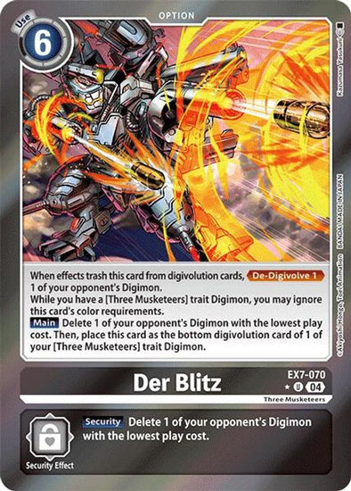 Der Blitz (Foil) - EX7-070 - Uncommon