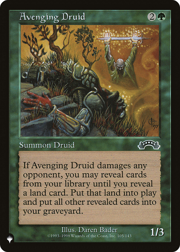 Avenging Druid - EXO Reprint (PLST)