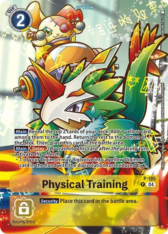 Physical Training (Starter Deck 18 Exclusive) - P-105 - Promo