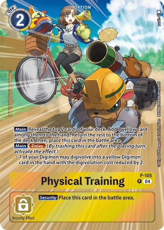 Physical Training (Starter Deck 19 Exclusive) - P-105 - Promo