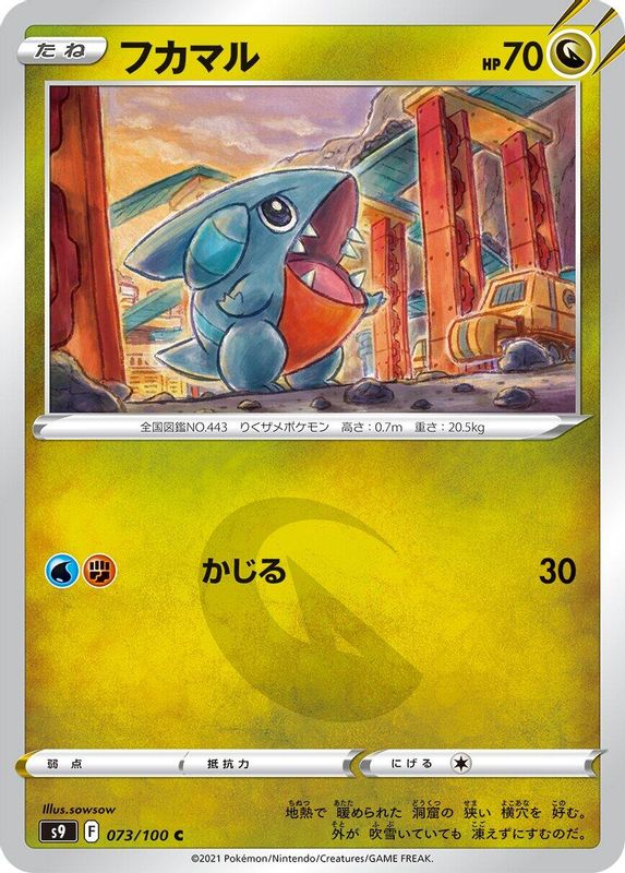 Gible (Japanese) - 073/100 - Common