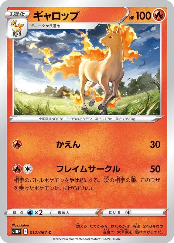 Rapidash (Japanese) - 012/067 - Common