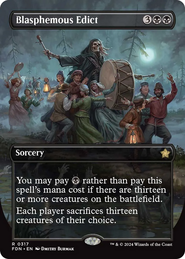 Blasphemous Edict - Borderless (FDN)