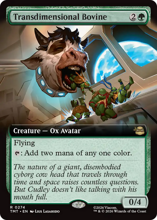 Transdimensional Bovine - Extended Art (TMT)