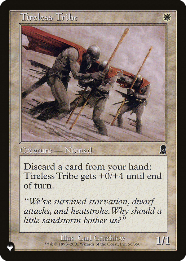 Tireless Tribe - ODY Reprint (PLST)