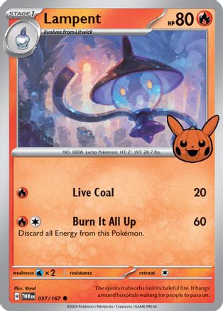 Lampent - 037/167 - Promo (Trick or Trade BOOster Bundle)