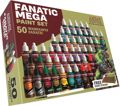 The Army Painter - Warpaints Fanatic: Mega Paint Set (Pre-Order) available at 401 Games Canada