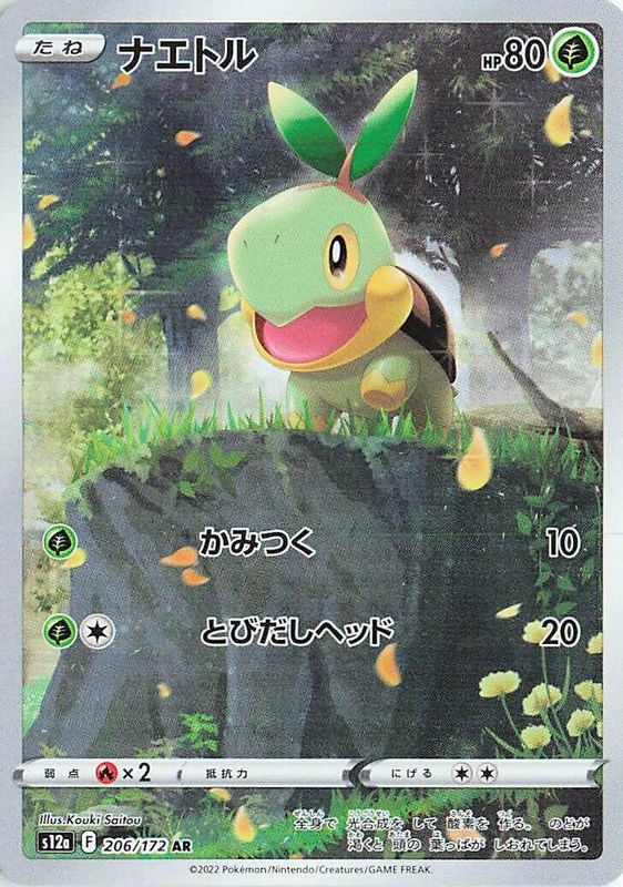 Turtwig (Japanese) - 206/172 - Art Rare