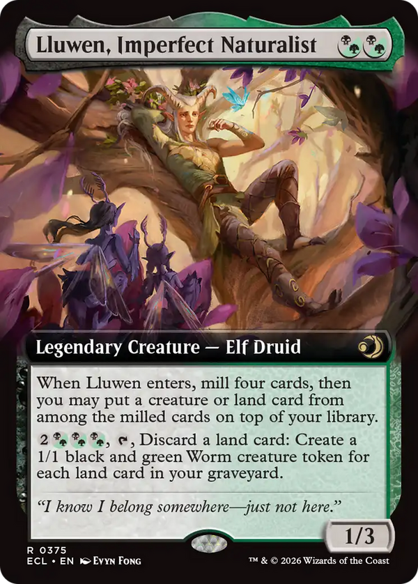 Lluwen, Imperfect Naturalist - Extended Art (ECL)