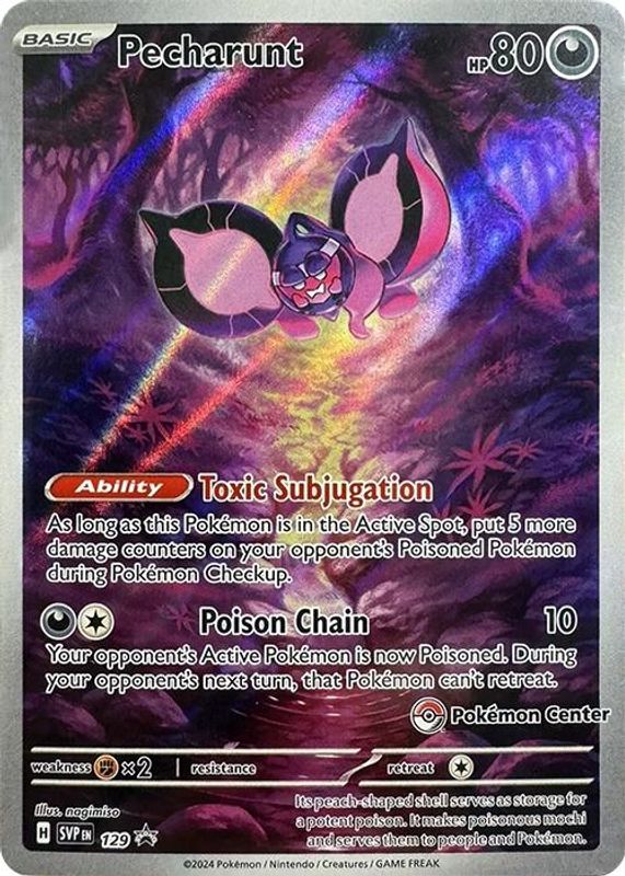 Pecharunt (Pokemon Center Exclusive) - SVP129 - Promo