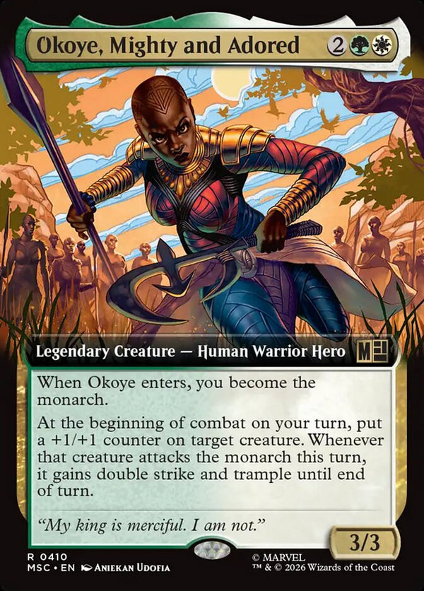 Okoye, Mighty and Adored - Extended Art (MSC)