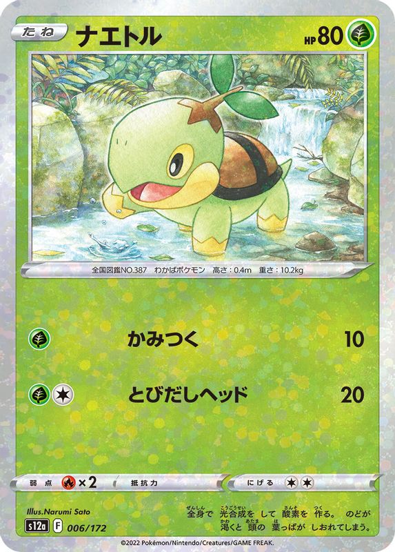 Turtwig (Japanese) - 006/172 - None