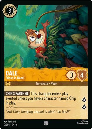 Dale (Friend in Need) - 7/204 - Common