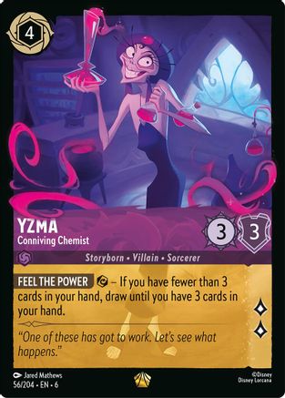 Yzma (Conniving Chemist) - 56/204 - Legendary