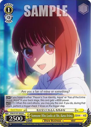 Someone Who Looks at Me, Kana Arima - OSK/S107-E024C - Common